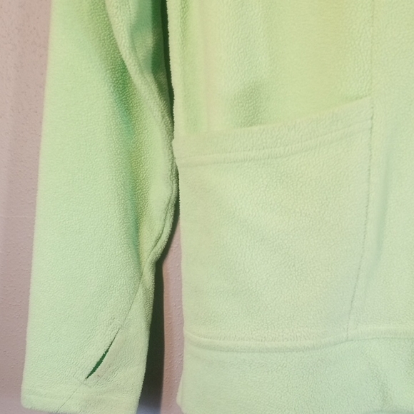 All In Motion Girls Light Green Hoodie with Front Pockets Size M (7-8) - Picture 3 of 5